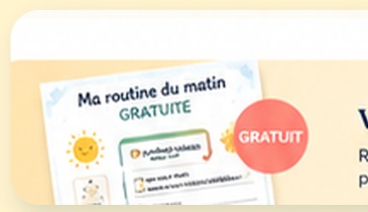 Routine du matin gratuite
