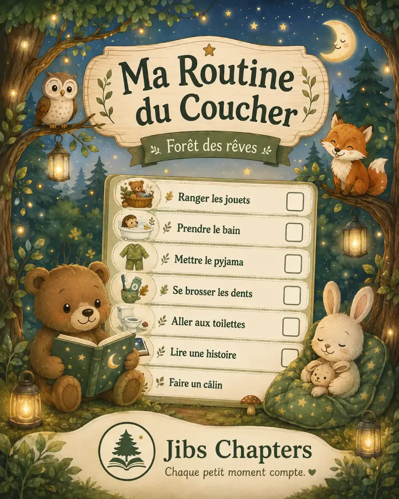 [JC-BR-FOREST-003] Ma Routine du Coucher – Forêt des rêves