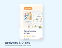 Pack d’activités éducatives 3–7 ans