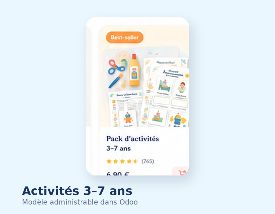 Pack d’activités éducatives 3–7 ans