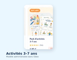 Pack d’activités éducatives 3–7 ans