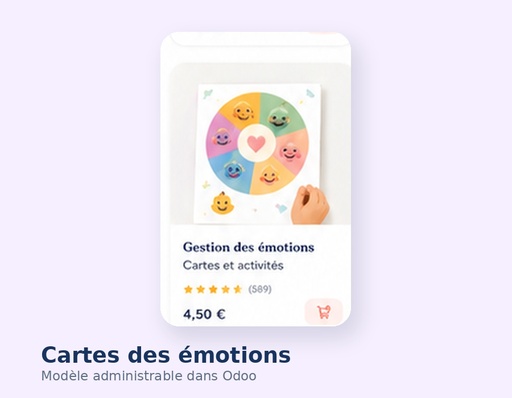 Cartes des émotions à imprimer