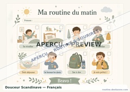 Ma routine du matin – Douceur Scandinave