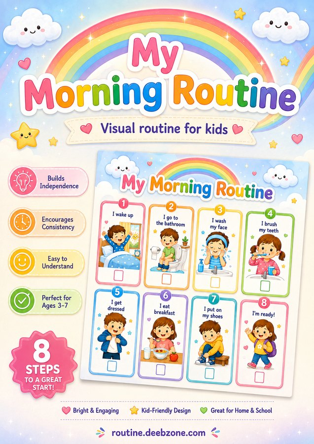 My Morning Routine — Rainbow
