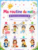Ma routine du matin — Jardin arc-en-ciel 4