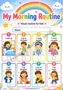 My Morning Routine — Visual Board 2
