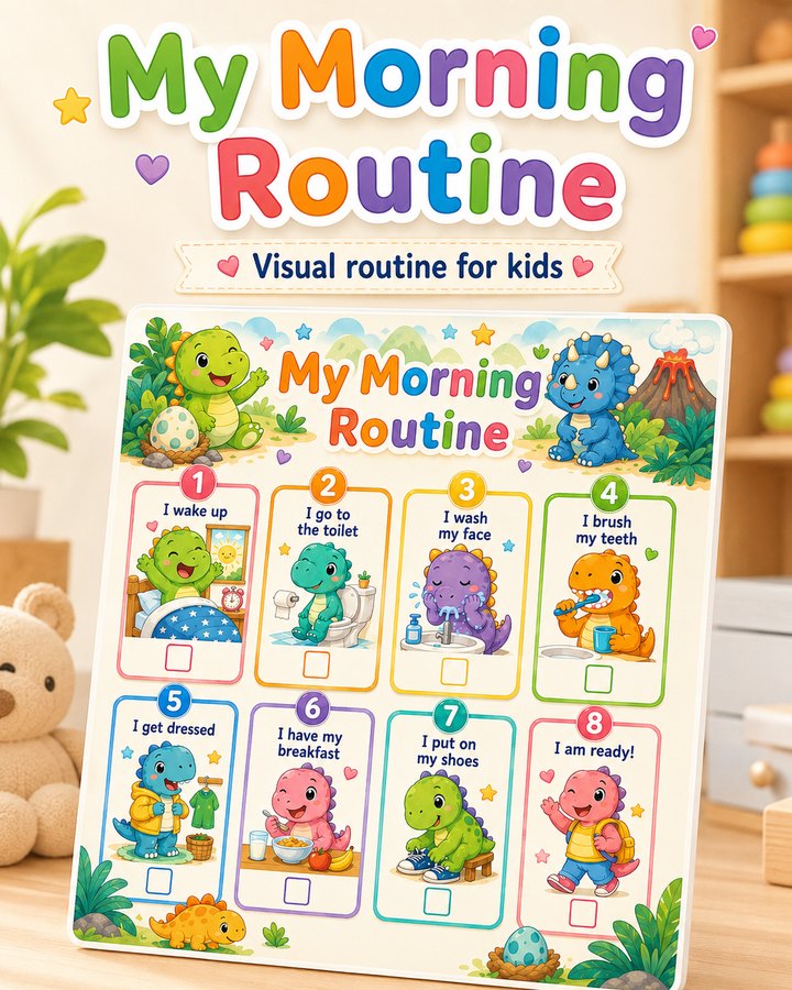 My Morning Routine — Happy Dinosaurs 2
