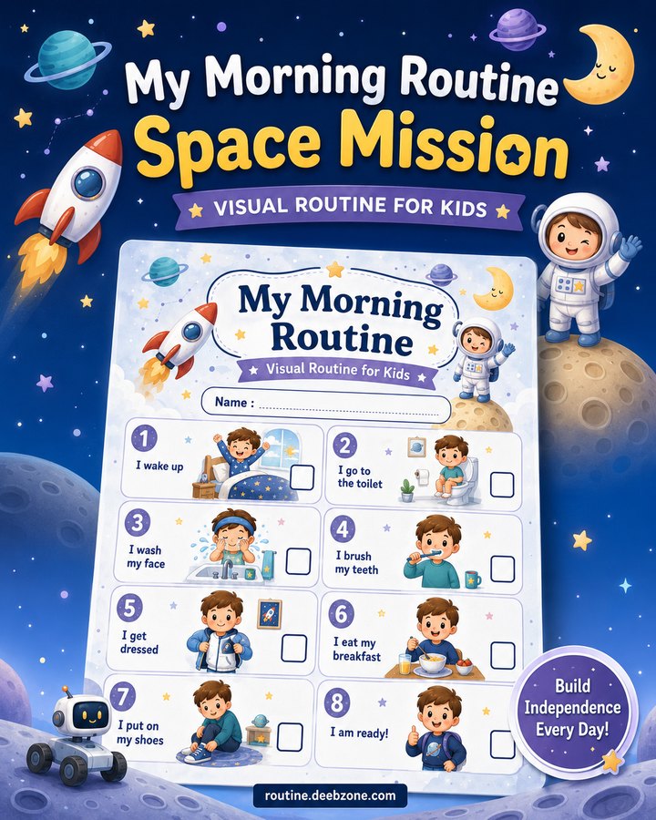 My Morning Routine — Space Mission