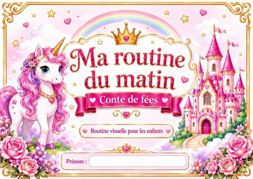 Ma routine du matin — Conte de fées 2
