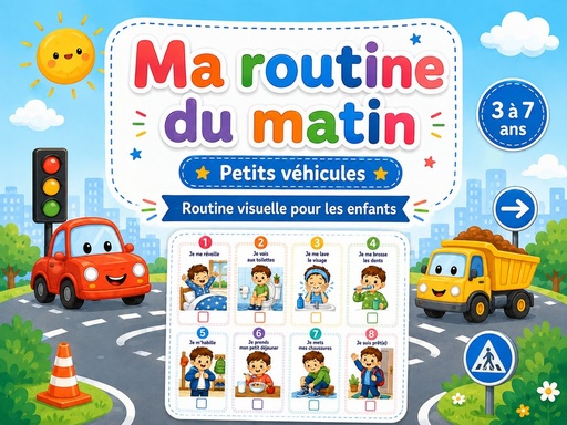 Ma routine du matin — Petits véhicules