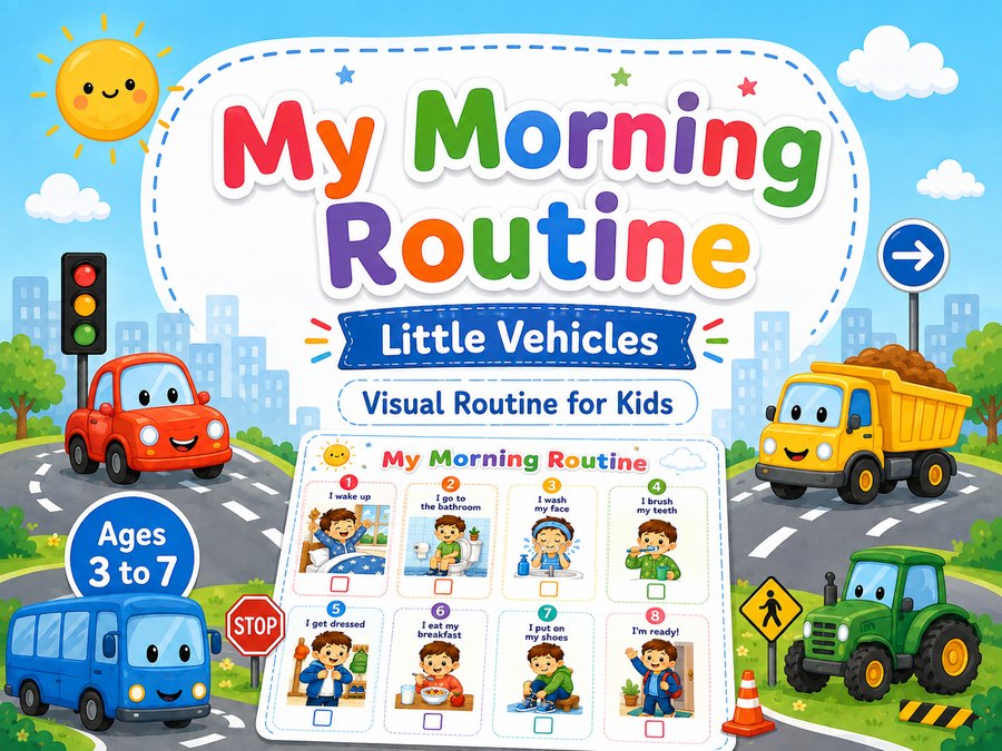 My Morning Routine — Little Vehicles