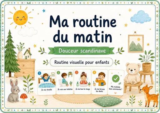 Ma routine du matin — Douceur scandinave