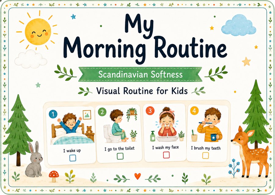 My Morning Routine — Scandinavian Softness