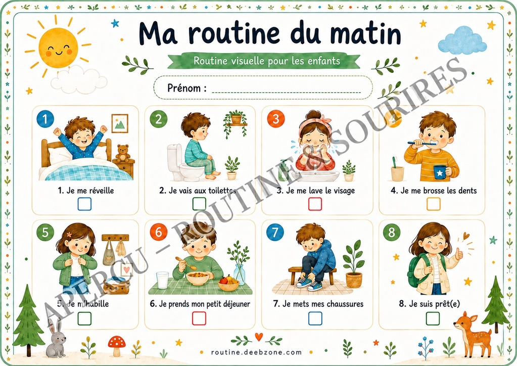 Ma routine du matin — Douceur scandinave