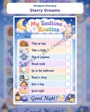 My Bedtime Routine – Starry Dreams