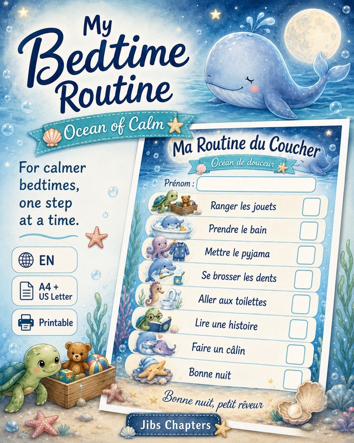My Bedtime Routine – Ocean of Calm