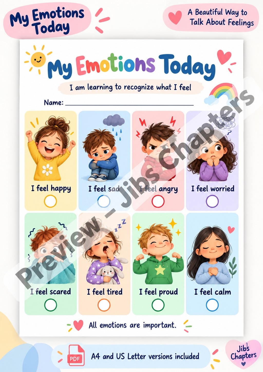 My Emotions Today