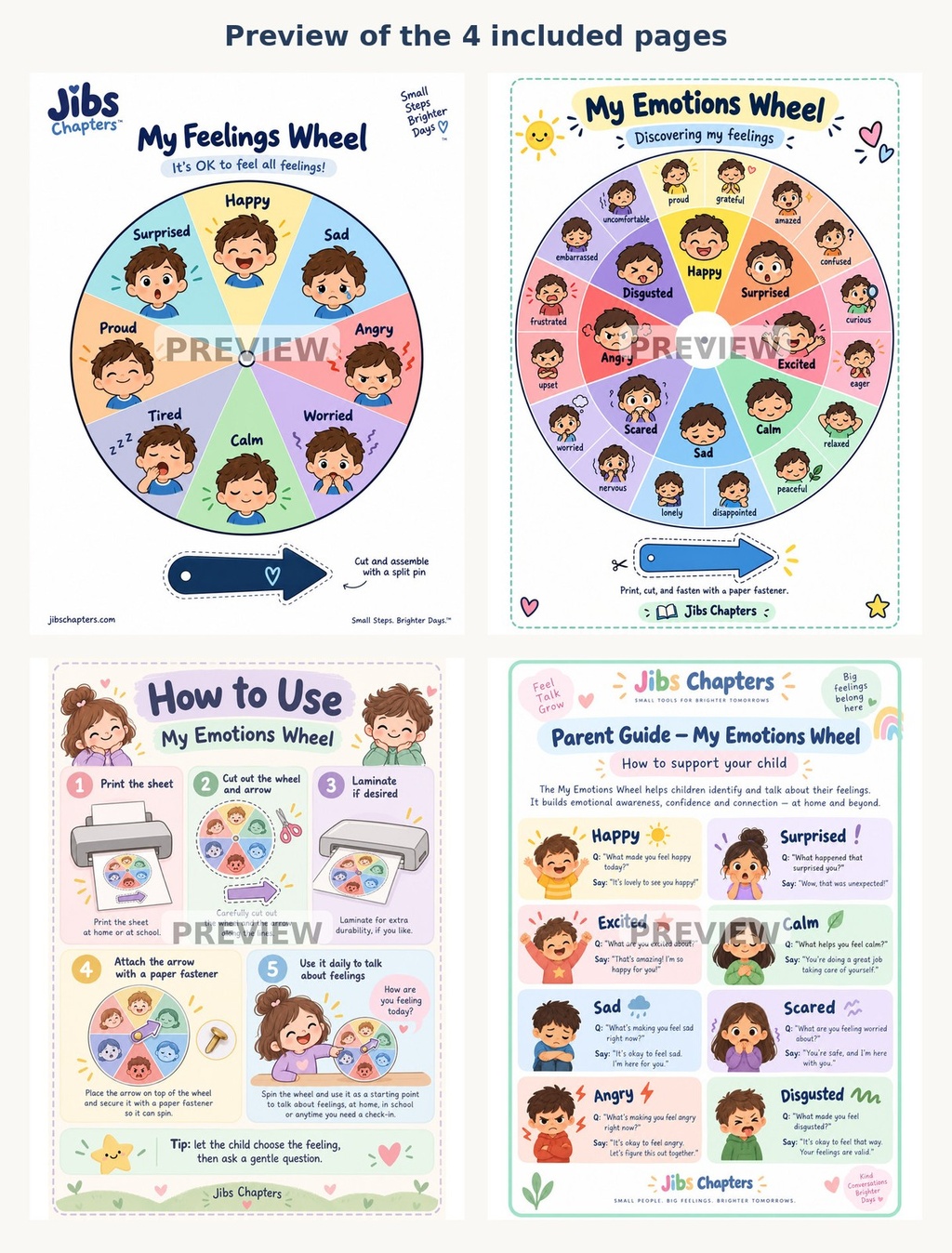 My Emotions Wheel