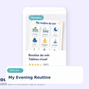 Bedtime Routine — Visual Chart